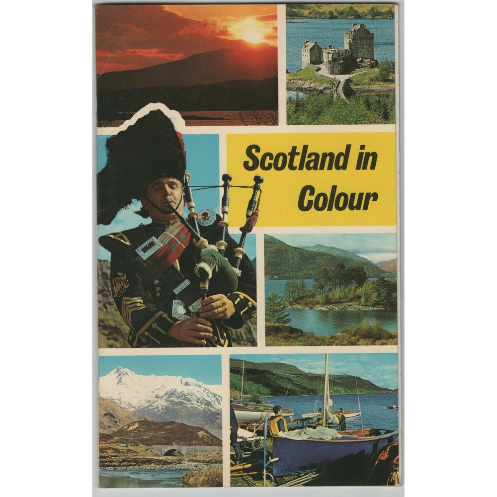 Vintage Scotland in Colour Sandringham Book Alexander Rutherford Pictorial Guide - Picture 1 of 3